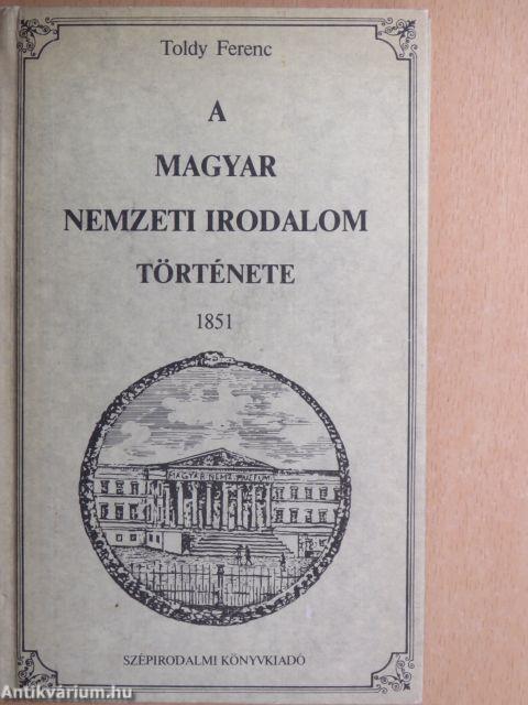 A magyar nemzeti irodalom története I-II./Kazinczy Ferenc és kora/A magyar költészet története