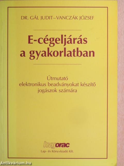 E-cégeljárás a gyakorlatban