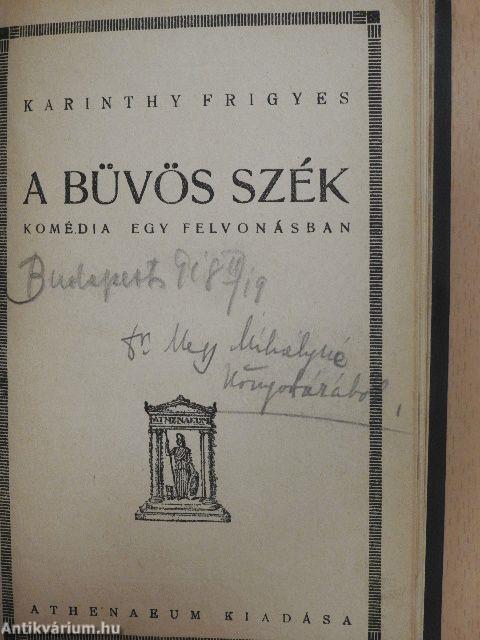 Budapesti emlék/Meséskönyv/Képeskönyv/Beszéljünk másról/Ballada a néma férfiakról/A vándor katona/A büvös szék