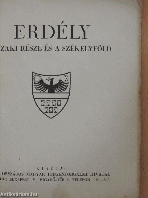 Erdély északi része és a Székelyföld