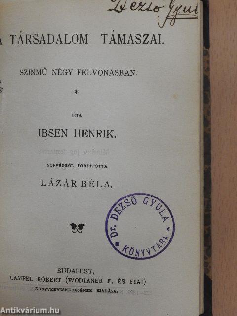 A népgyülölő/A társadalom támaszai/A botcsinálta doktor/Phédra/Antigone/Manfred