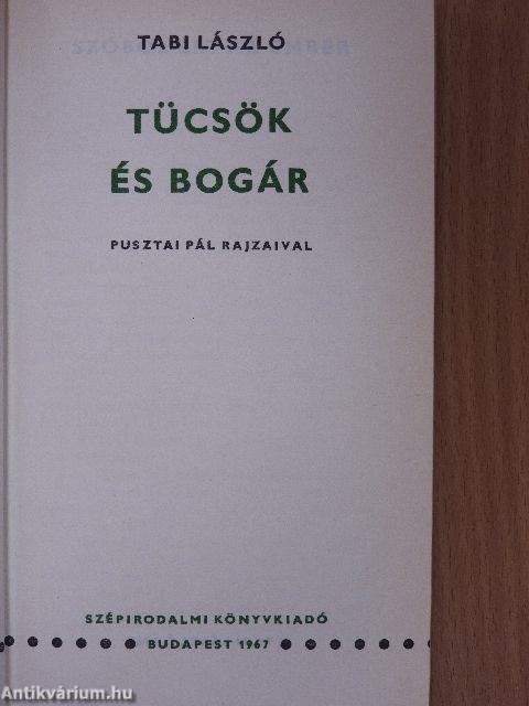 Tücsök és bogár (dedikált példány)