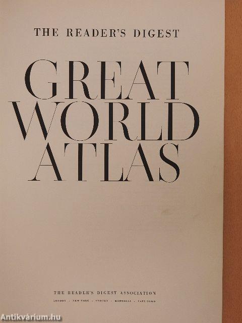 The Reader's Digest Great World Atlas