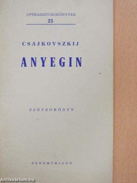 Csajkovszkij: Anyegin