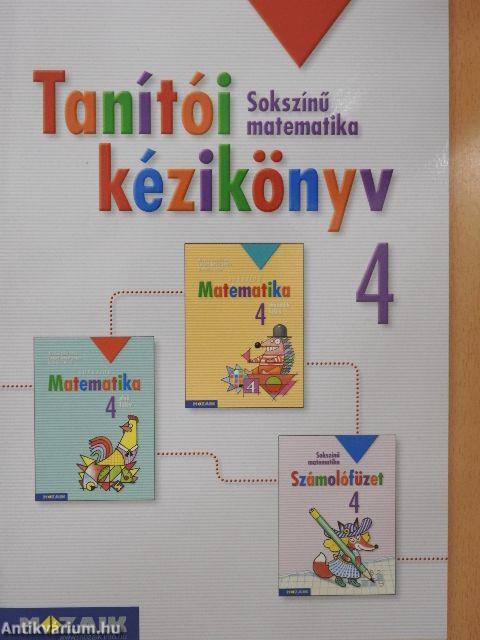 Tanítói kézikönyv - Sokszínű matematika 4.