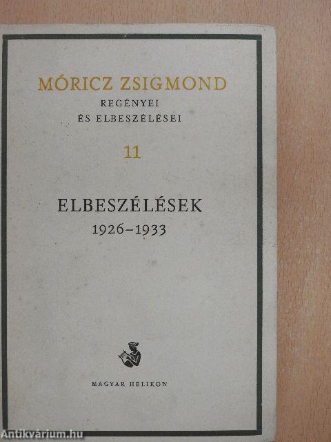 Móricz Zsigmond regényei és elbeszélései 11.