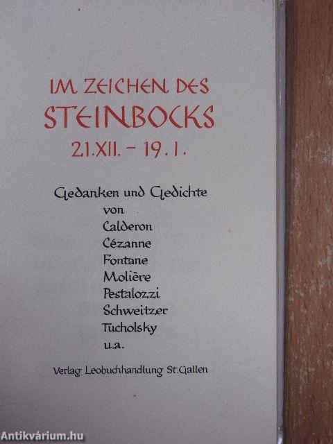 Im Zeichen des Steinbocks