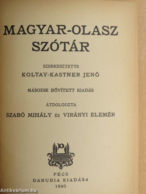 Magyar-olasz szótár