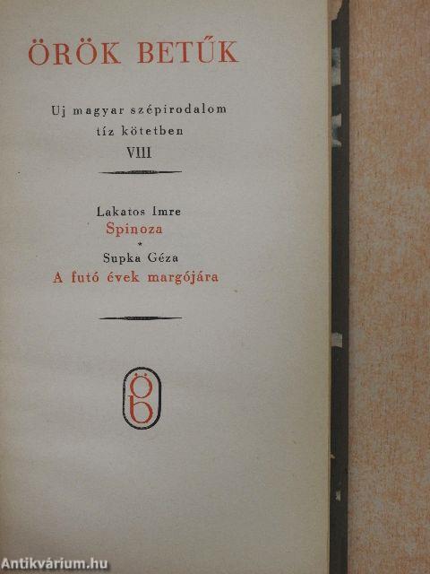 Örök betűk VIII.