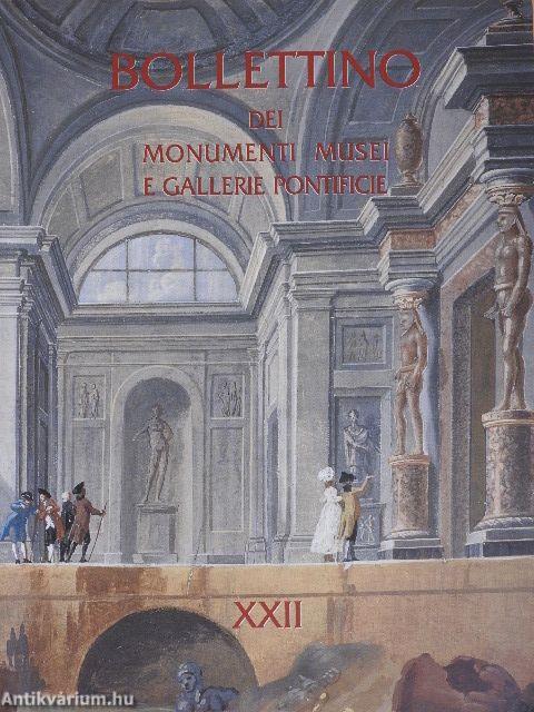 Bollettino dei Monumenti Musei e Gallerie Pontificie 2002