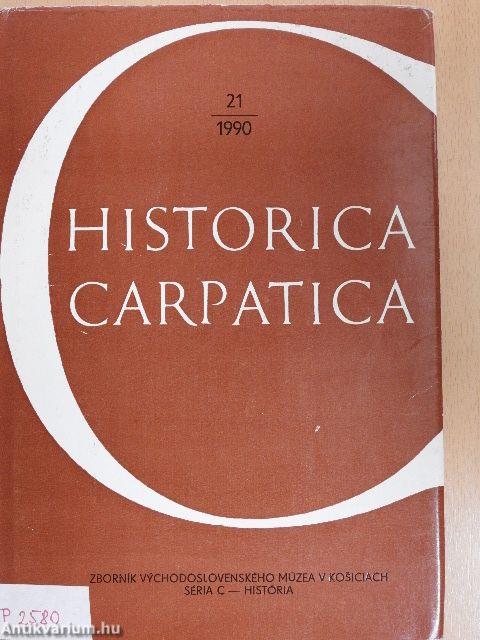 Historica Carpatica 21/1990