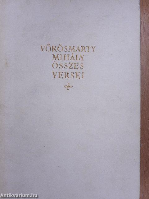 Vörösmarty Mihály összes versei I-II.