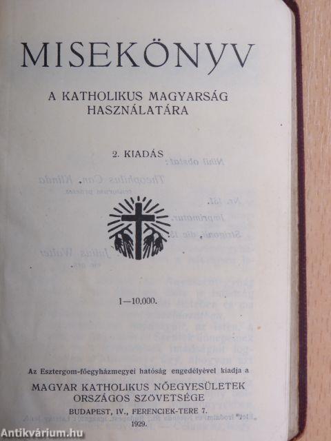Misekönyv