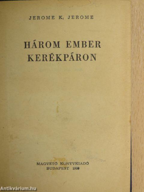 Három ember kerékpáron