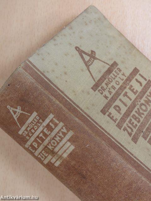 Építési zsebkönyv I. (töredék)