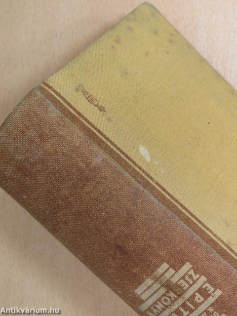 Építési zsebkönyv I. (töredék)