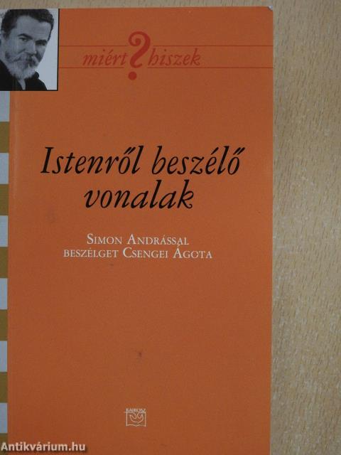 Istenről beszélő vonalak (dedikált példány)