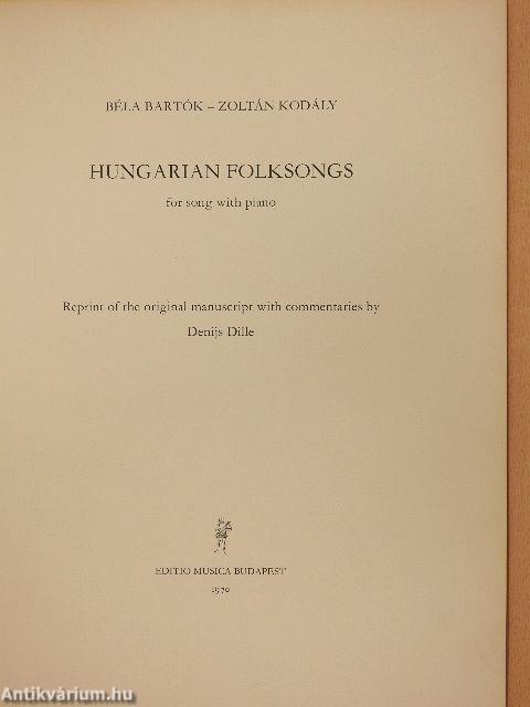 Hungarian Folksongs