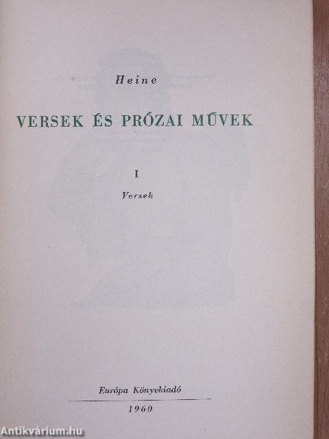 Versek és prózai művek I-II.