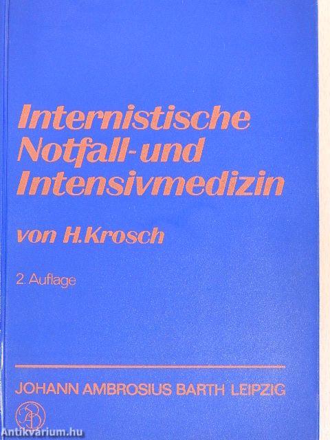 Internistische Notfall- und Intensivmedizin