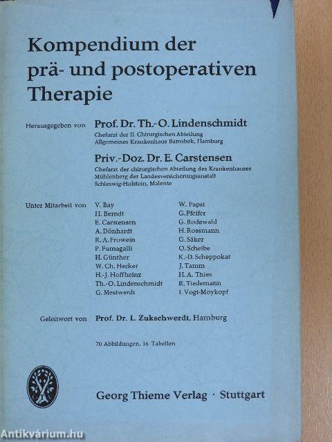 Kompendium der prä- und postoperativen Therapie