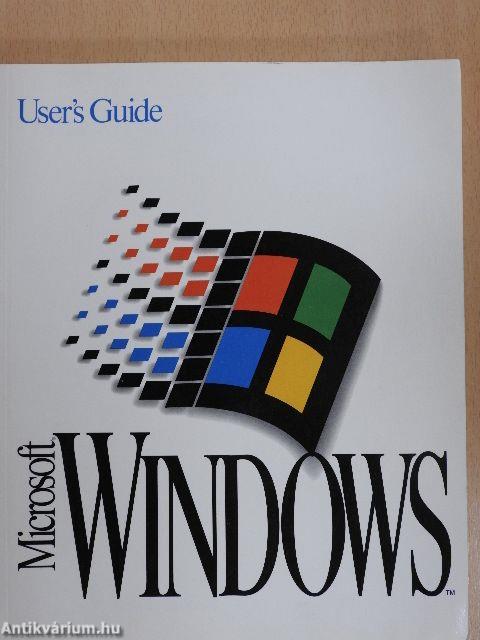 Microsoft Windows User's Guide Operating System Version 3.1