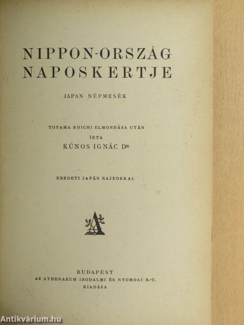 Nippon-ország naposkertje