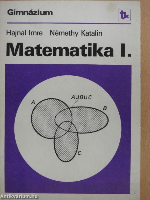 Matematika I. (dedikált példány)