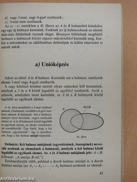 Matematika I. (dedikált példány)