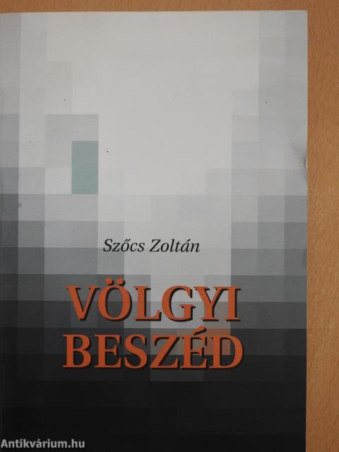 Völgyi beszéd (dedikált példány)