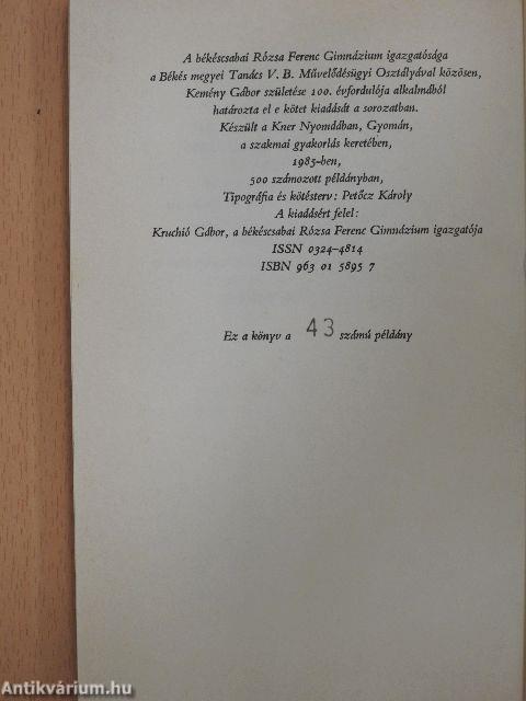 Iskolázásunk szarvasi hagyományai