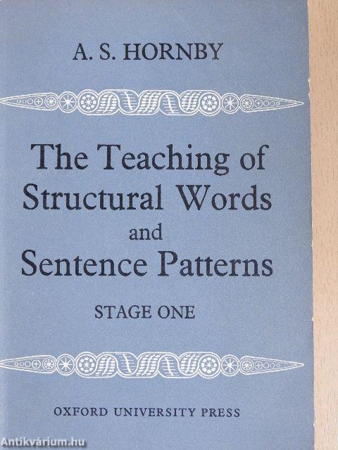 The Teaching of Structural Words and Sentence Patterns 1.