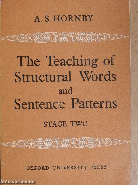 The Teaching of Structural Words and Sentence Patterns 2.