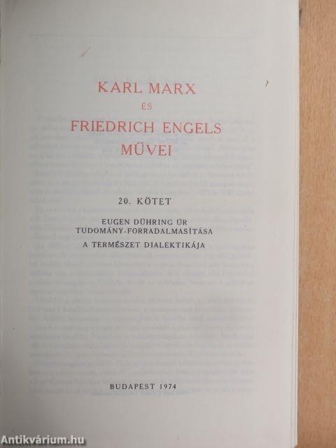 Karl Marx és Friedrich Engels művei 20.