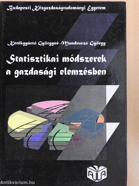 Statisztikai módszerek a gazdasági elemzésben