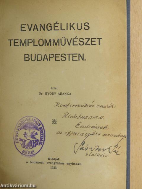 Evangélikus templomművészet Budapesten