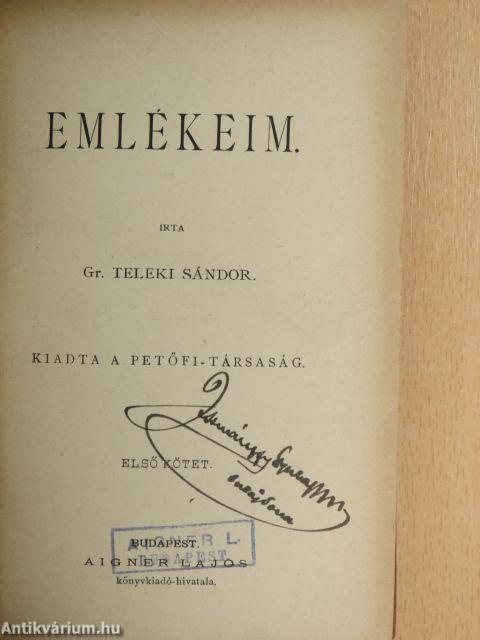 Emlékeim I-II.