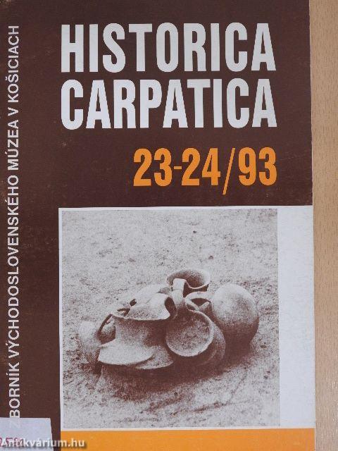 Historica Carpatica 23-24/1992-1993