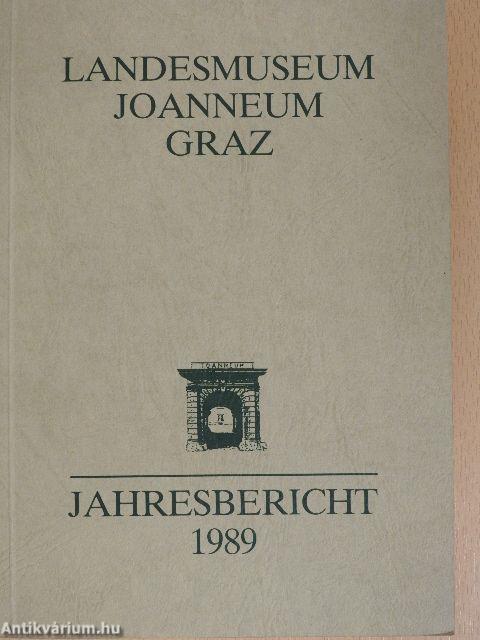 Landesmuseum Joanneum Graz Jahresbericht 1989