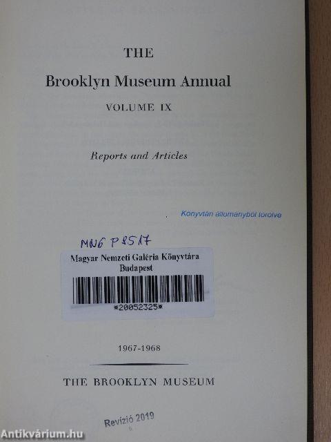 The Brooklyn Museum Annual 1967-1968