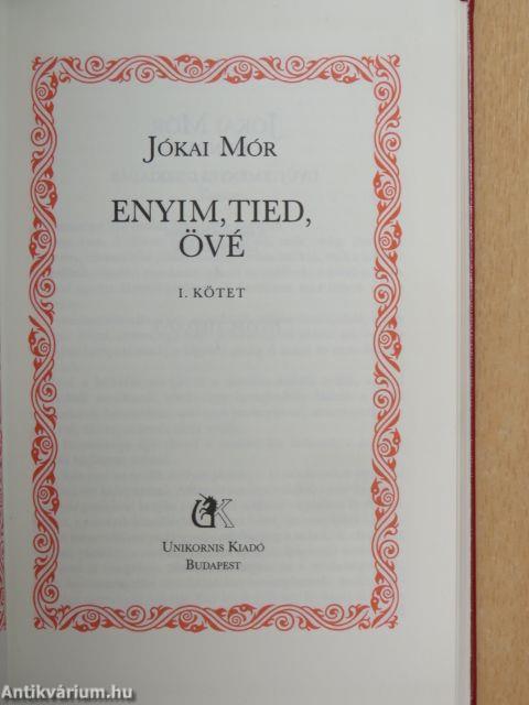 Enyim, tied, övé I-II.