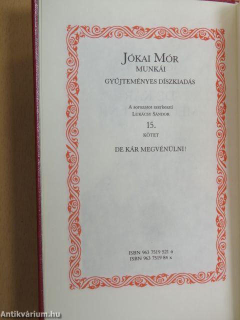 De kár megvénülni!