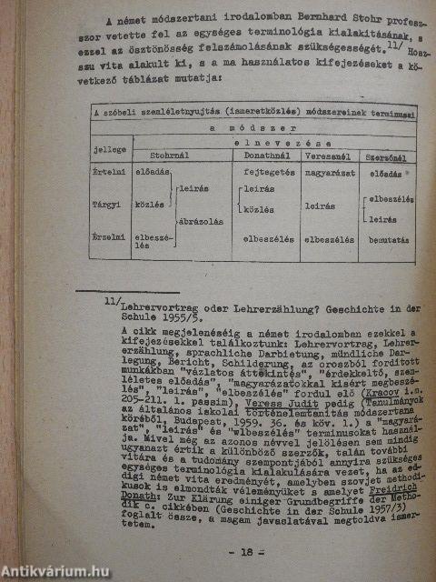 Érzelmi nevelés az általános iskolai történelemtanításban