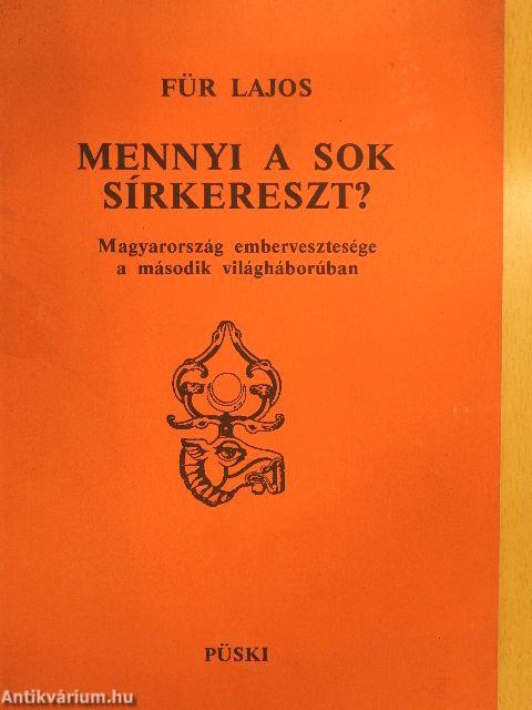 Mennyi a sok sírkereszt?