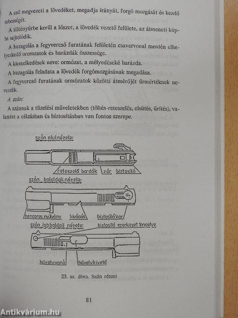 Amit a fegyverismereti vizsgán tudni kell