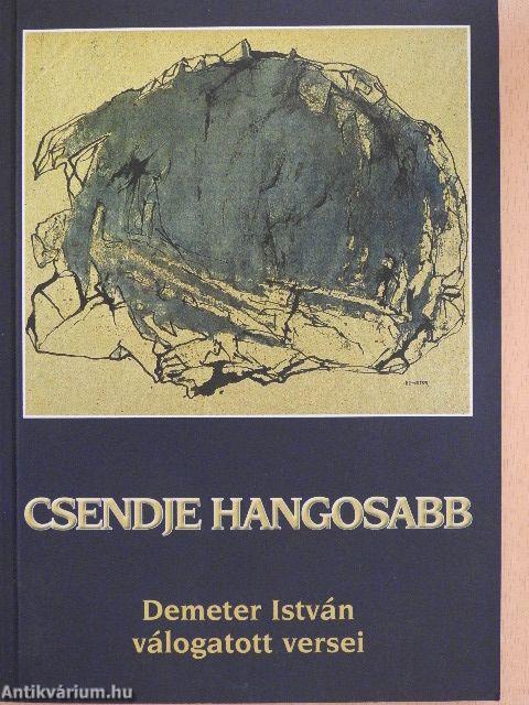 Csendje hangosabb