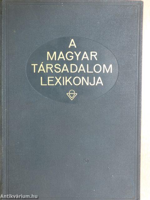 A magyar társadalom lexikonja