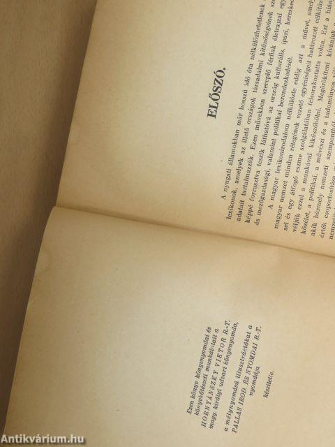 A magyar társadalom lexikonja