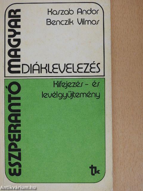 Eszperantó-magyar diáklevelezés