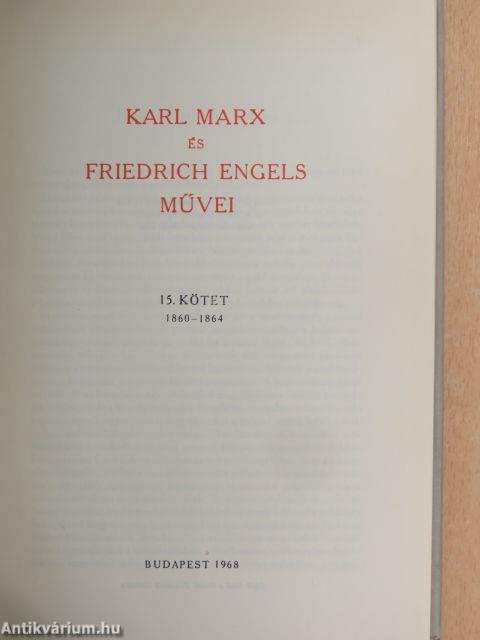 Karl Marx és Friedrich Engels művei 15.